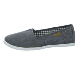 Alyssa Leinen Slipper/Kletthalbschuh