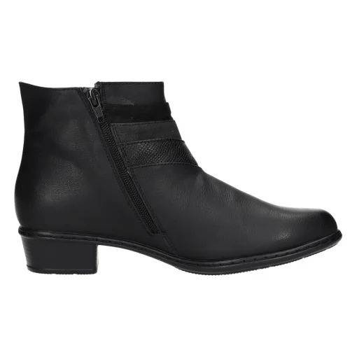 Alyssa Schlupf-/Reißverschlußstiefelette Warmfutter ab 35mm Absatz