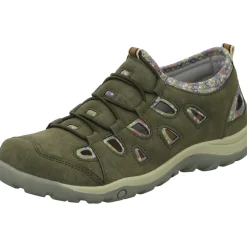 Alyssa Slipper/Kletthalbschuh luftdurchlässig (durchbrochenes/geflochtenes Obermaterial)