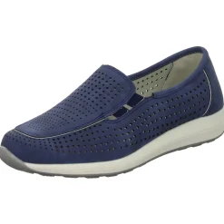 Alyssa Slipper/Kletthalbschuh luftdurchlässig (durchbrochenes/geflochtenes Obermaterial)