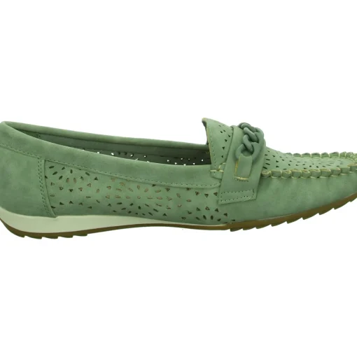 Alyssa Slipper/Kletthalbschuh luftdurchlässig (durchbrochenes/geflochtenes Obermaterial)