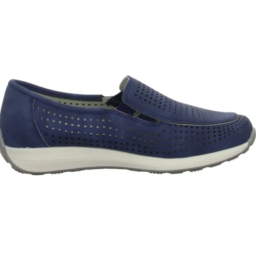Alyssa Slipper/Kletthalbschuh luftdurchlässig (durchbrochenes/geflochtenes Obermaterial)
