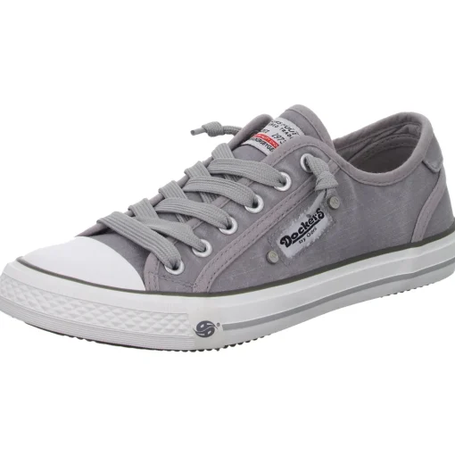 Dockers by Gerli Leinen Slipper/Kletthalbschuh