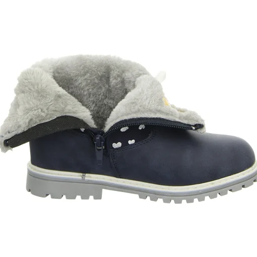 Dockers by Gerli Schlupf-/Klettstiefelette Warmfutter