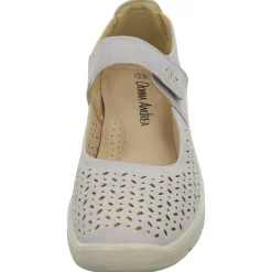 Donna Andrea Slipper/Kletthalbschuh luftdurchlässig (durchbrochenes/geflochtenes Obermaterial)