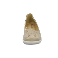 Donna Andrea Slipper/Kletthalbschuh luftdurchlässig (durchbrochenes/geflochtenes Obermaterial)