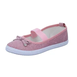 girlZ onlY Leinen Slipper/Kletthalbschuh