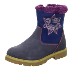 girlZ onlY Schlupf-/Klettstiefelette Warmfutter
