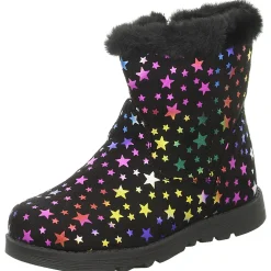 girlZ onlY Schlupf-/Klettstiefelette Warmfutter