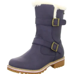 girlZ onlY Schlupf-/Klettstiefelette Warmfutter