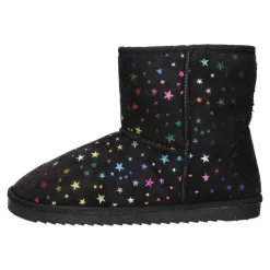 girlZ onlY Schlupf-/Klettstiefelette Warmfutter