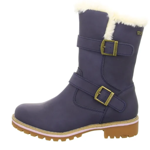 girlZ onlY Schlupf-/Klettstiefelette Warmfutter