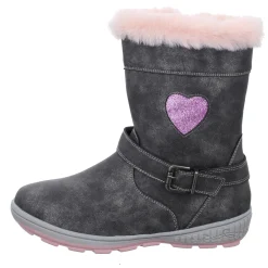 girlZ onlY Schlupf-/Klettstiefelette Warmfutter