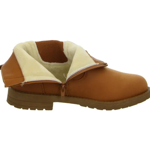 girlZ onlY Schlupf-/Klettstiefelette Warmfutter