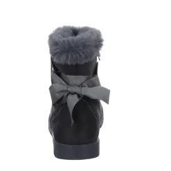 girlZ onlY Schlupf-/Klettstiefelette Warmfutter