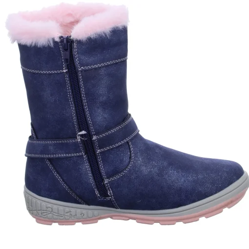 girlZ onlY Schlupf-/Klettstiefelette Warmfutter