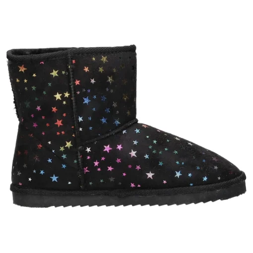 girlZ onlY Schlupf-/Klettstiefelette Warmfutter