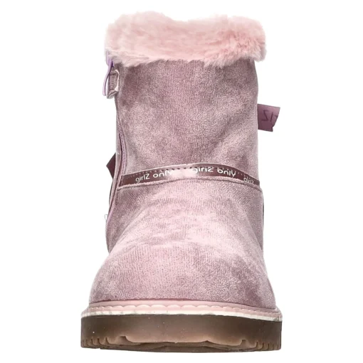 girlZ onlY Schlupf-/Klettstiefelette Warmfutter