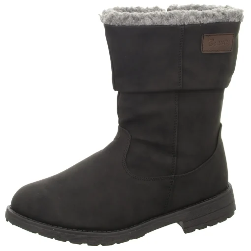 girlZ onlY Schlupf-/Klettstiefelette Warmfutter