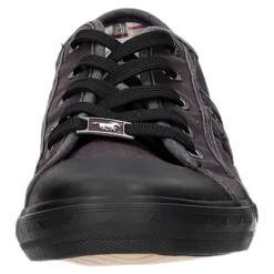 MUSTANG Leinen Schnürhalbschuh