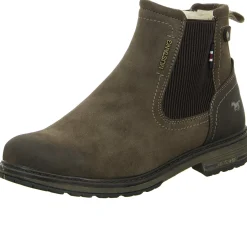 MUSTANG Schlupf/Reißverschlußstiefelette Warmfutter Freizeit (Casual)