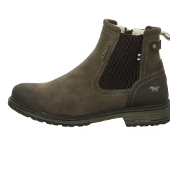 MUSTANG Schlupf/Reißverschlußstiefelette Warmfutter Freizeit (Casual)