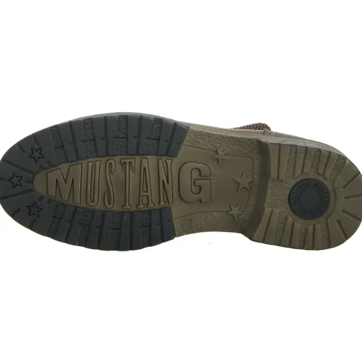 MUSTANG Schlupf/Reißverschlußstiefelette Warmfutter Freizeit (Casual)