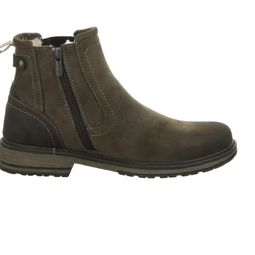 MUSTANG Schlupf/Reißverschlußstiefelette Warmfutter Freizeit (Casual)