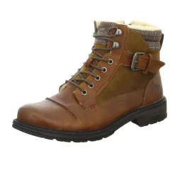 MUSTANG Schnürstiefelette Warmfutter Business (elegant)