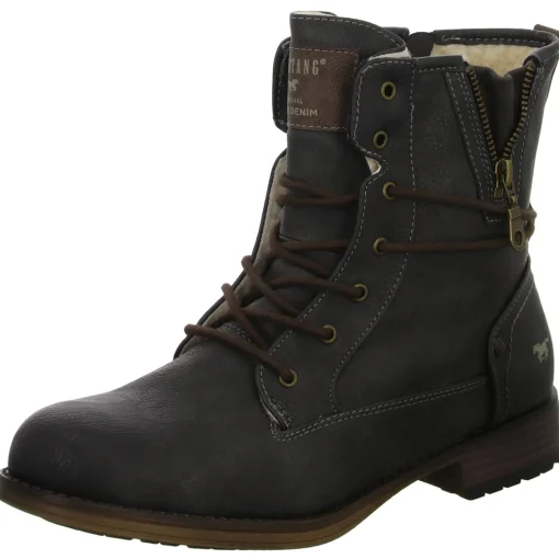 MUSTANG Schnürstiefelette Warmfutter bis 35mm Absatz (casual)