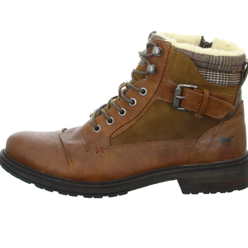 MUSTANG Schnürstiefelette Warmfutter Business (elegant)