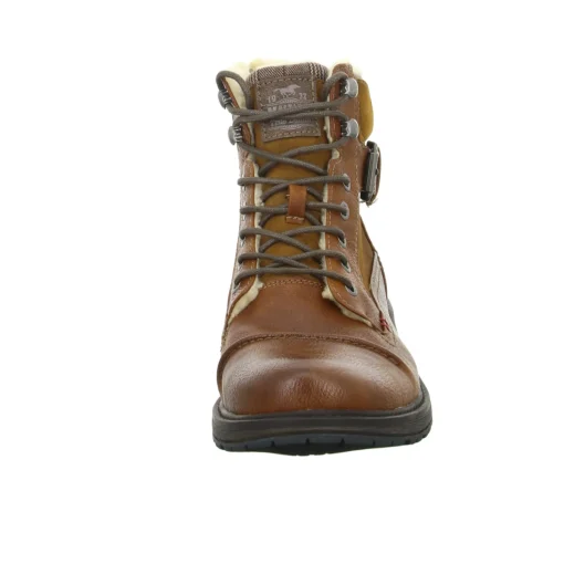 MUSTANG Schnürstiefelette Warmfutter Business (elegant)