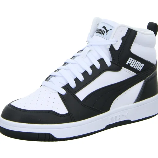 Puma Schnürstiefelette Kaltfutter Rebound V6 Mid Jr