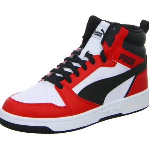 Puma Schnürstiefelette Kaltfutter Rebound V6 Mid Jr