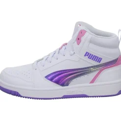 Puma Schnürstiefelette Kaltfutter Rebound V6 Mid Bouncy Sky Jr