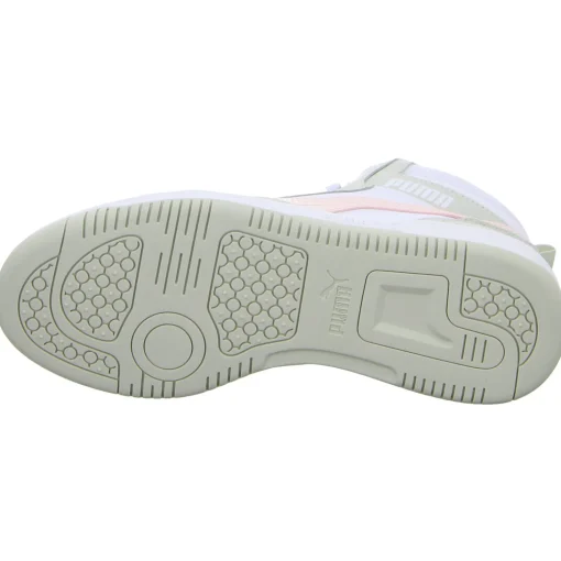 Puma Schnürstiefelette Kaltfutter Rebound V6 Mid Jr
