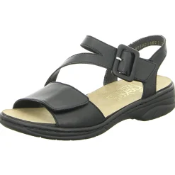 Rieker Sandalette mit Mehrweite bis 30mm Sohlenhöhe