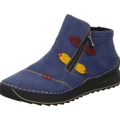 Rieker Schlupf-/Reißverschlußstiefelette Warmfutter bis 35mm Absatz (casual)