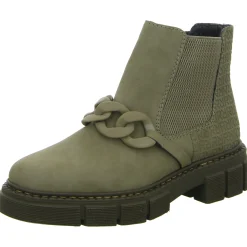 Rieker Schlupf-/Reißverschlußstiefelette Warmfutter bis 35mm Absatz (casual)