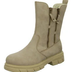 Rieker Schlupf-/Reißverschlußstiefelette Warmfutter bis 35mm Absatz (casual)