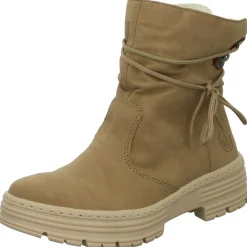 Rieker Schlupf-/Reißverschlußstiefelette Warmfutter bis 35mm Absatz (casual)
