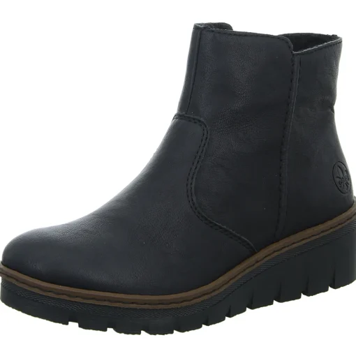 Rieker Schlupf-/Reißverschlußstiefelette Warmfutter bis 35mm Absatz (casual)