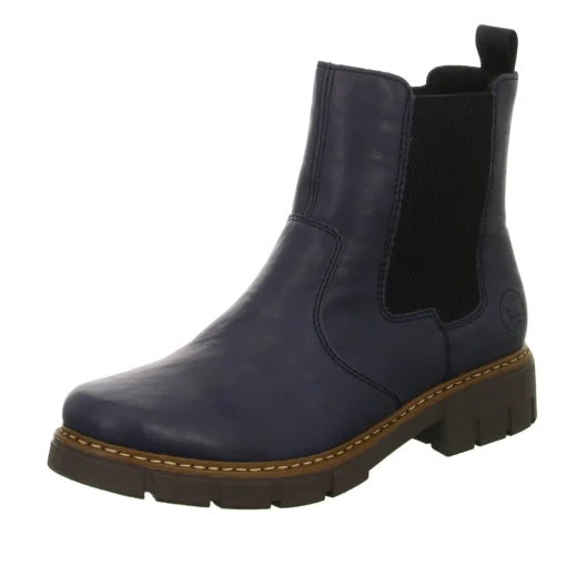 Rieker Schlupf-/Reißverschlußstiefelette Warmfutter bis 35mm Absatz (casual)