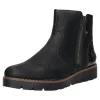 Rieker Schlupf-/Reißverschlußstiefelette Warmfutter bis 35mm Absatz (casual)