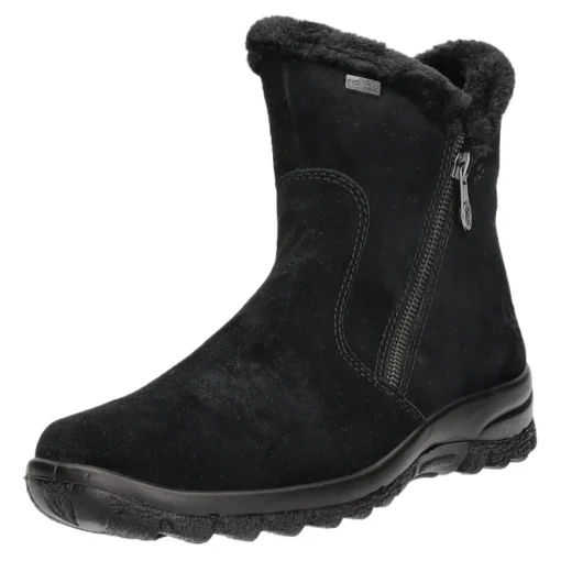 Rieker Schlupf-/Reißverschlußstiefelette Warmfutter bis 35mm Absatz (casual)