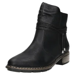 Rieker Schlupf-/Reißverschlußstiefelette Warmfutter bis 35mm Absatz (casual)