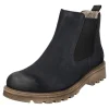 Rieker Schlupf-/Reißverschlußstiefelette Warmfutter bis 35mm Absatz (casual)