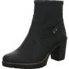 Rieker Schlupf-/Reißverschlußstiefelette Warmfutter ab 35mm Absatz