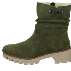Rieker Schlupf-/Reißverschlußstiefelette Warmfutter bis 35mm Absatz (casual)