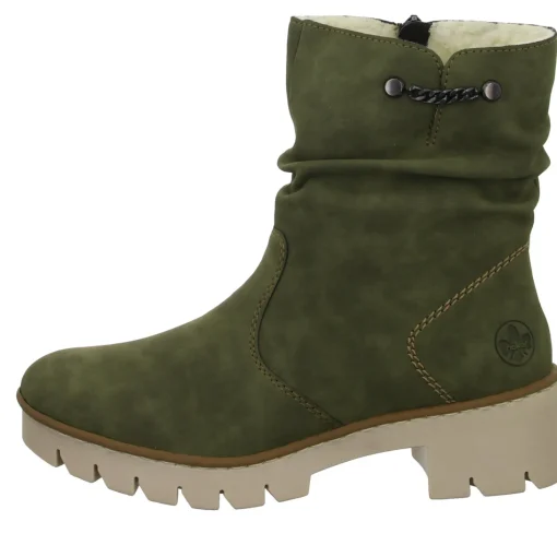 Rieker Schlupf-/Reißverschlußstiefelette Warmfutter bis 35mm Absatz (casual)
